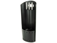 Valo Kaminbesteck Stockholm Schwarz (HxBxT) 59 x 24,5 x 16 cm / 3-tlg.