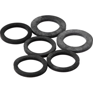 Jeu de joints toriques KÖRO, 6 pièces, pour raccords de tuyaux pour étanchéité intérieure.