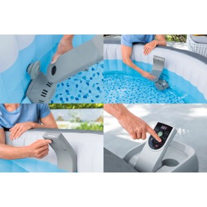Cascade LED Bestway LAY Z SPA Xtras en détail, accessoire pour spas.