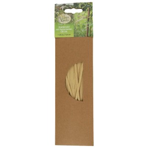 Videx Garden Drahtbinder-Set, 100 Stk., mit Papiermantel in Natur, Länge 20 cm.