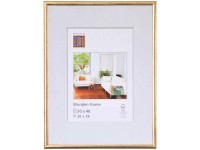 Bilderrahmen HR3 Holz Gold 10 x 15 cm
