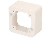 Basico Hager Aufputz-Rahmen Gr. I Weiss Basico Hager Aufputz-Rahmen Gr. I Weiss