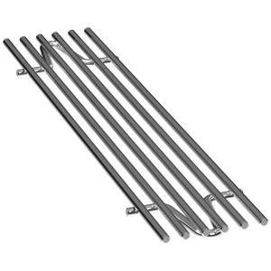 Griglia Outdoorchef Heat C, griglia stretta in acciaio inox per barbecue a gas.
