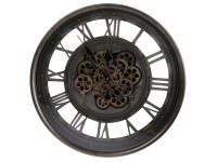 Wanduhr Bristol Metall Hellgrau Ø 60 cm