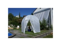 Set Colibri Premium Palmenhaus XXL Ø 380 cm / Höhe 350 cm inkl. Heizung 2'000 W