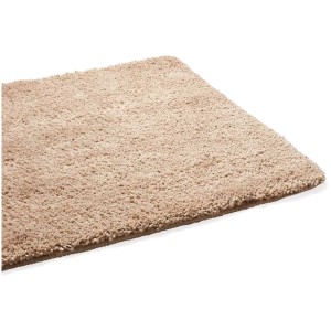Tappeto bagno beige Diaqua Comfy, 60x90 cm, pelo morbido per bagno e toilette ospiti.