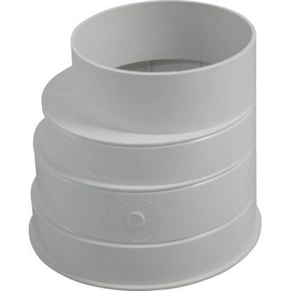 Marley Reduktion 125 mm / 100 mm Weiss