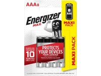 Energizer Max Alkaline Micro Batterie AAA 8 Stk.