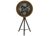 Uhr Luton Eisen Schwarz (HxBxT) 35 x 17 x 12 cm