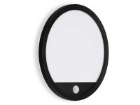 Telefunken LED-Aussenleuchte Nizza mit Sensor Schwarz 15 W