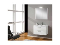 Badmöbel-Set Noa Weiss (HxBxT) 190 x 80 x 46 cm Badmöbel-Set Noa Weiss (HxBxT) 190 x 80 x 46 cm