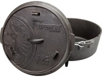 Petromax Feuertopf FT6 Dutch Oven mit Füssen Gusseisen 5,5 l