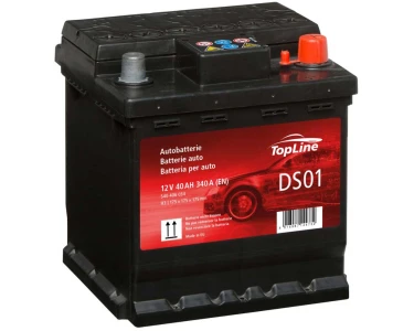 TopLine Starter-Batterie DS01 / H3 / 12 V / 40 Ah