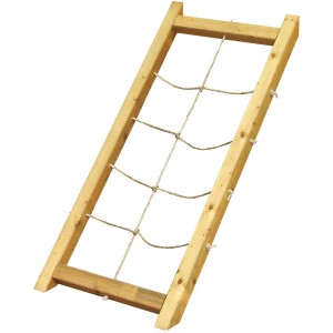 Rampa di rete in legno per la torre gioco Karibu Frieda.