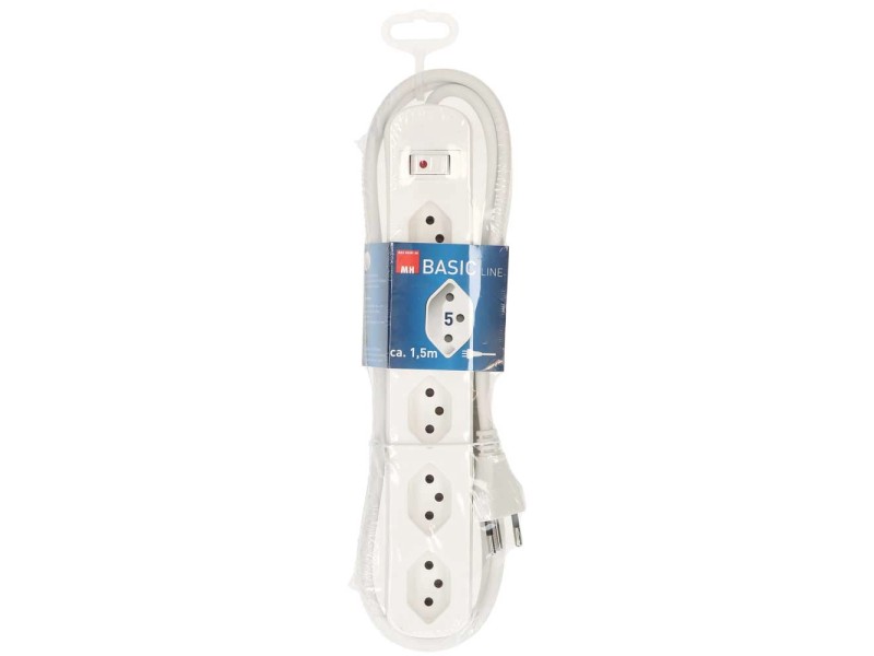 PRISMA presa multipla bianco 1x tipo 13 1x USB-A/C 1x vuoto - MAX HAURI AG