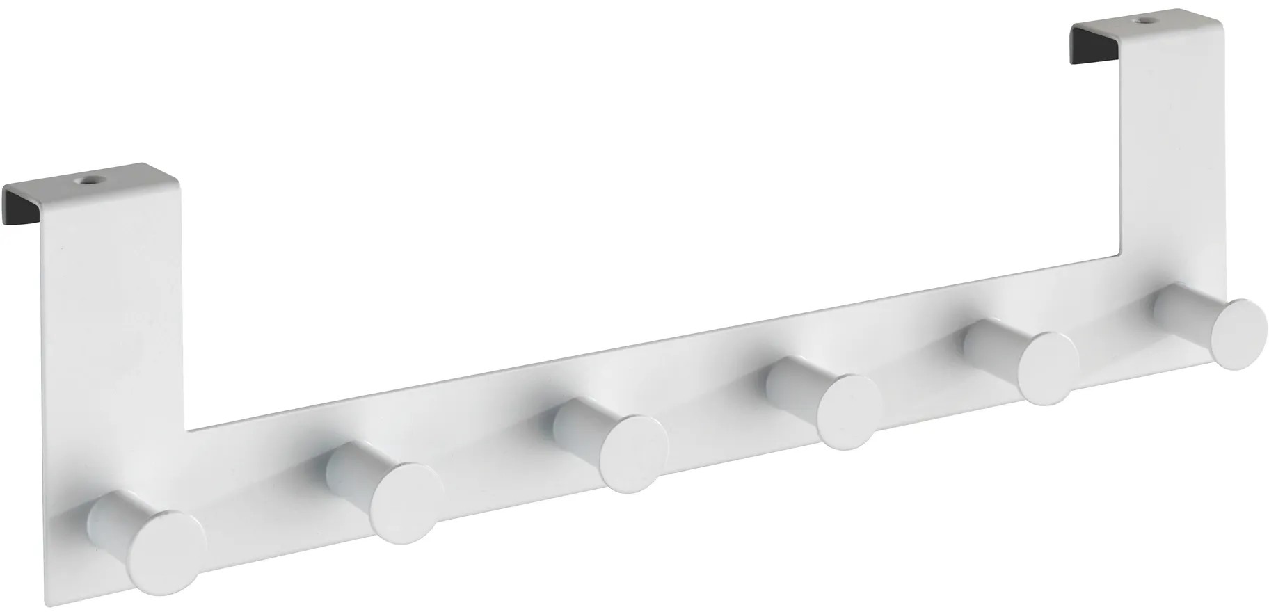 Barra Appendiabiti Wenko Celano - Da Sopraporta, Acciaio Inox Opaco, 39x11x7.5cm, Senza Fori - Foto 4