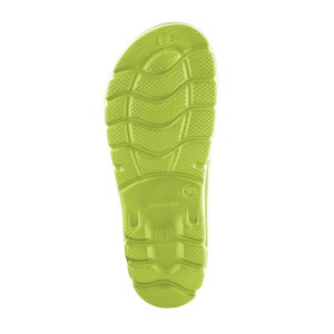 Semelle de sabot de jardin Blackfox Lily vert clair taille 36 avec profil.