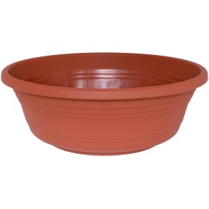 Geli Soucoupe pour plante Jessica terracotta, Ø 49cm, idéale pour l'intérieur et l'extérieur.