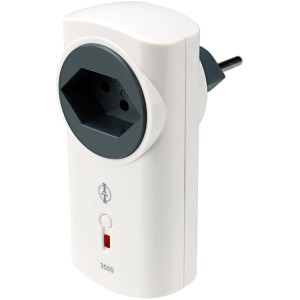 Intertechno Funk-Adapter Schalter, 2300 W, weiß. Funksteuerung für Ihr Zuhause.