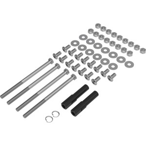 Kit de montage pour barbecue boule Jamestown Dexter Ø 45 cm avec vis, écrous et rondelles.
