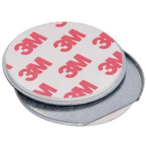 Kit de fixation magnétique Abus pour détecteurs de fumée, installation facile sans perçage.