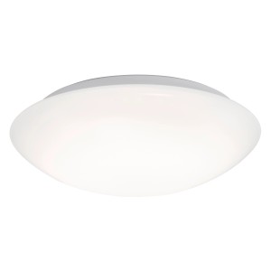 Plafoniera LED bianca, 15W, con sensore di movimento per interni.