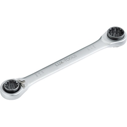 LUX-TOOLS Ringschraubenschlüssel 4in1 / 14 - 19 mm