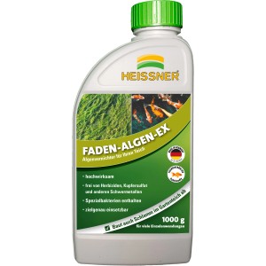 Heissner Faden-Algen-Ex 1000g: Cura dello stagno per il controllo delle alghe.