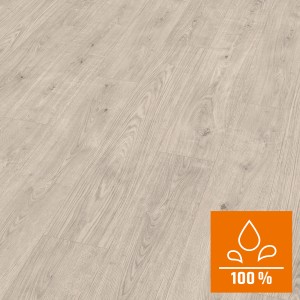 Stratifié étanche Egger AquaClick it Chêne Berdal Gris, épaisseur 8 mm.