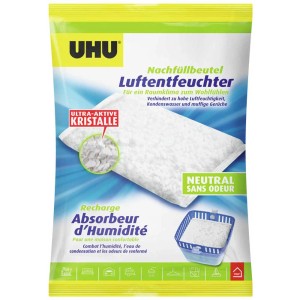 Recharge déshumidificateur d'air UHU 450g pour un climat intérieur agréable.