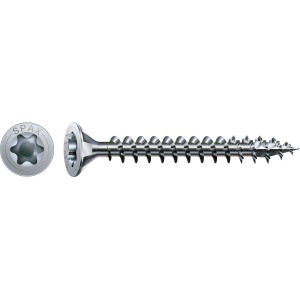 Spax Vis universelle à tête fraisée, 4x20mm, entraînement T-Star plus, 100 pièces