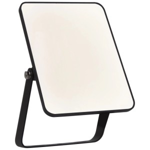 Faro LED Osram Essential nero, 20W, per montaggio a parete esterno.