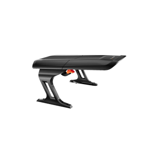Garage Segway X noire pour robot tondeuse Navimow X4, station de parking mobile et abri.