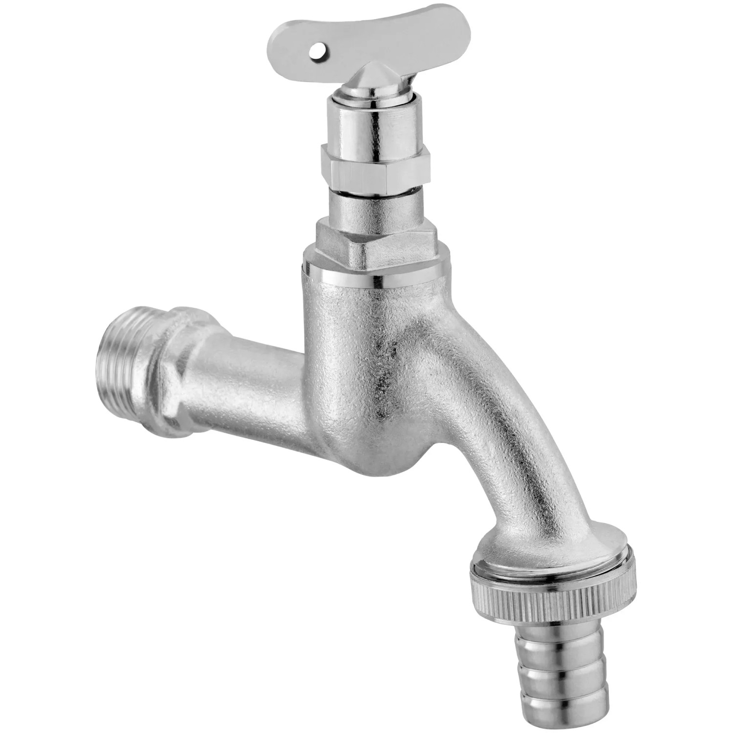 Wassergespeister Ventilhahn Für Fensterreinigungs-Stangen – Serie 21, 6 Oder 8 Mm, Aus Italien
