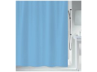 Spirella Textilduschvorhang Primo Hellblau 240 x 200 cm Spirella Textilduschvorhang Primo Hellblau 240 x 200 cm