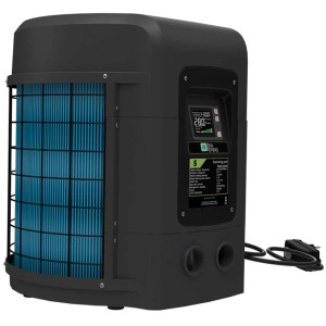 Riscaldatore per piscina nero Sun Spring 07 per piscine fino a 20 m³.