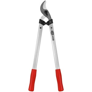 Forbice per rami Felco 211-60 con manici in alluminio e protezione rossa.