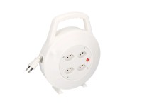 Kabelbox 4 x Typ13 Weiss 10 m