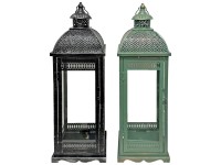 Laterne aus Metall assortiert Ø 17 cm / Höhe  52,5 cm / 1 Stk.