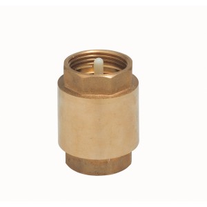 Soupape intermédiaire en laiton 24,1 mm (Rp 3/4) IG pour pompes et systèmes d'eau domestiques.