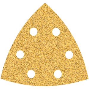 Papier abrasif Bosch Expert C470 G40 pour ponceuse delta, 5 pièces, Ø 93mm.