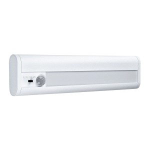 Lampada sottopensile LED Osram bianca con sensore di movimento per mobili e scaffali.