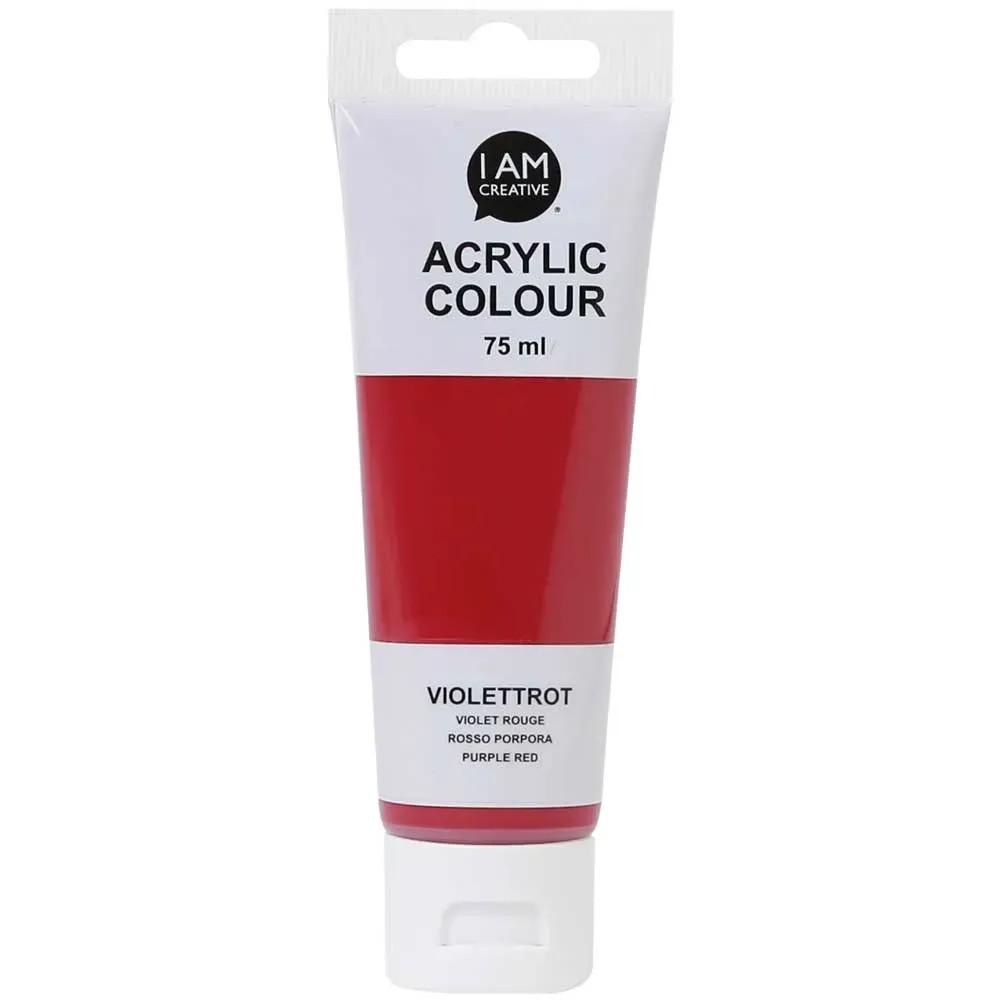 Colore acrilico metallico 70 ml Perla lucente