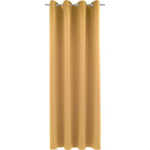Tenda a occhielli DimOut Marene color zafferano di Neusser Collection, 245x140 cm, tenda per finestre.