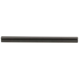 Goulotte de câblage noire, 16x10 mm, longueur 2 m, pour une distribution électrique moderne.