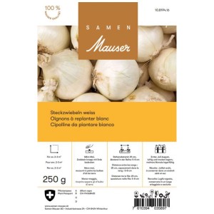 Seme Mauser aglio elefante, confezione da 200g per patate da semina e bulbilli.