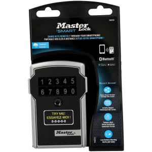 Master Lock Cassetta portachiavi Bluetooth: Deposito chiavi sicuro con tastierino e controllo app.