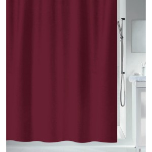 Spirella Tenda doccia Primo, 120x200 cm, Bordeaux, in poliestere.