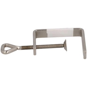 Serre-joint en métal pour scie à chantourner, pour fixer les planches sur les établis.