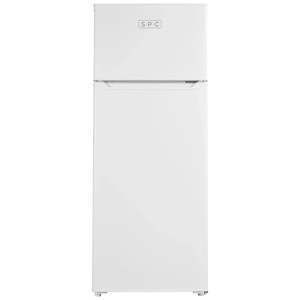 Frigorifero con congelatore SPC bianco, capacità 206 l. Combinazione frigo-congelatore con illuminazione a LED.